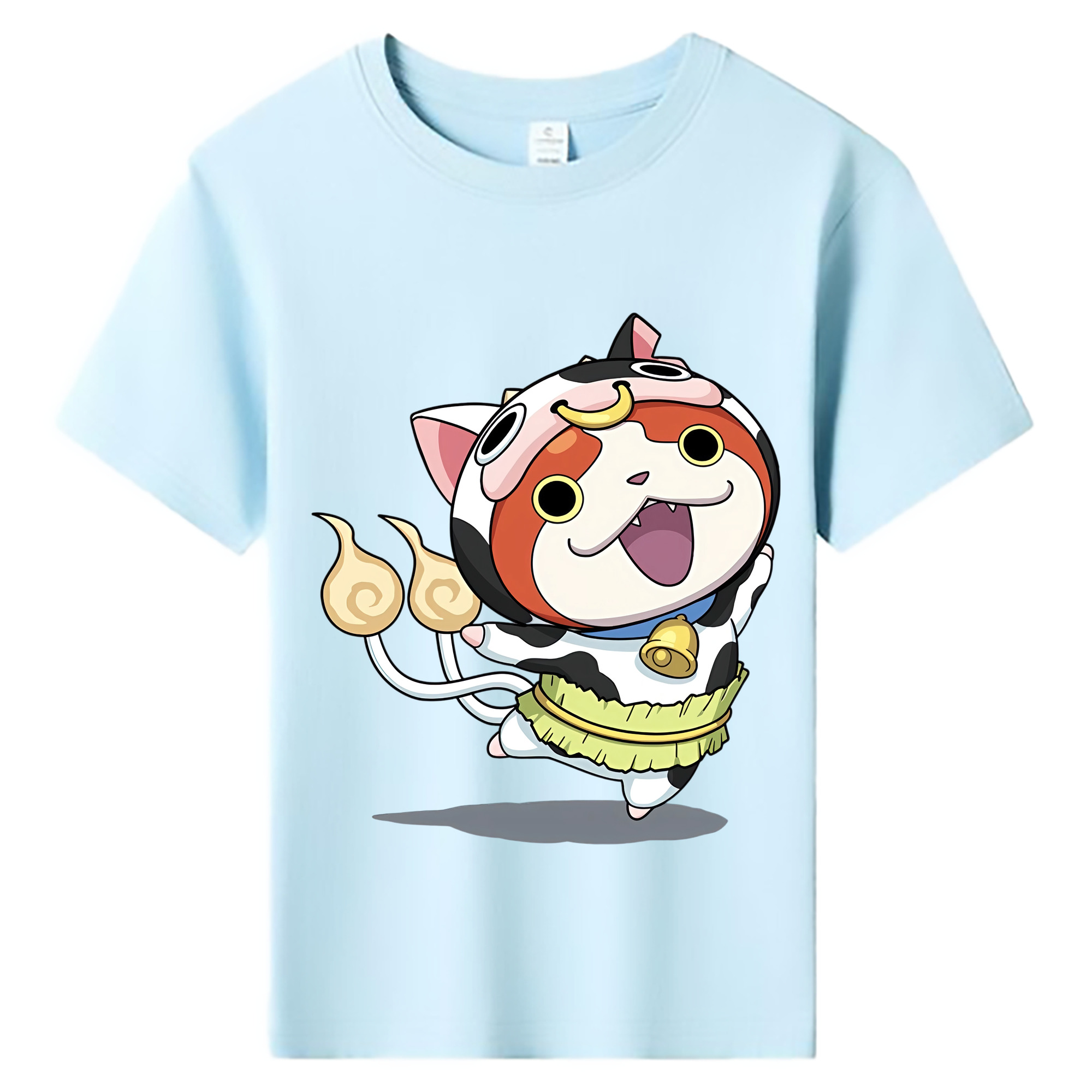 （画像用） 妖怪ウォッチ Yo-kai Watch 綿100％キッズTシャツ（フロントプリント）